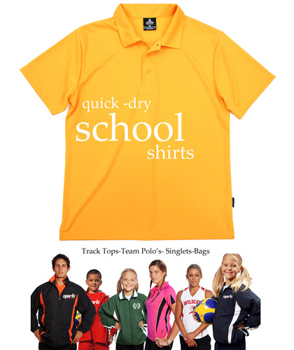 School-Polo's-Gold, Corporate.com.au