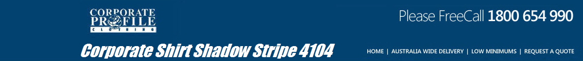 Corporate Shirt Shadow Stripe 4104