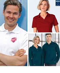 Comfortable, True Dry Polo is ideal for Business Outfit. True Dry features 60% Cotton Back fabric, soft against the skin and long life performance. Breathable moisture wicking pique.Black, White, Navy, Ruby Red, Ocean Blue, Steel Grey and Beige Corporate Profile Clothing FreeCall 1800 654 990