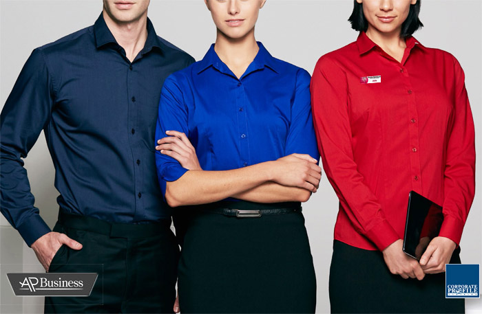 Corporate Red Shirts #MOSM With Logo Service