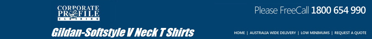 Gildan-Softstyle V Neck T Shirts