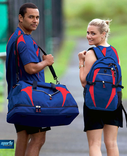 One of the best Sports Bags in the range. Have your club or company logo embroidered on to these outstanding Premium Sports Bags #BSPS. Also popular Backpack #BSPB in 16 team colours. Call Corporate Profile on FreeCall 1800 654 990
