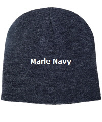 Corporate Beanie Double Layer #CH22_Marle Navy With Logo Service 200px