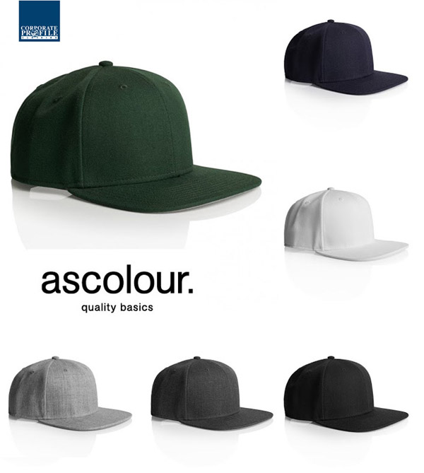AS Colour Stock Cap #1100 with Logo Service-COLLAGE 600px