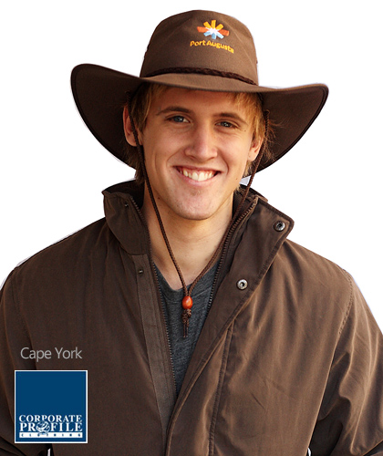 Australian Style Wide Brim Workwear Hats #3H31 With Logo Service. Canvas with 3 Strand Braid. Available Black, Brown, Tan, Rust, Navy, Grey. Waterproof, squashable and have a Ultraviolet Protection Factor of 50+.