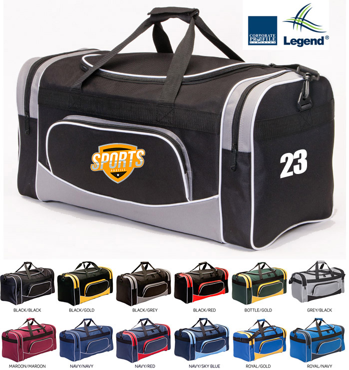 Legend Sports Bag #1212 Ranger Sports Bag With Logo Service