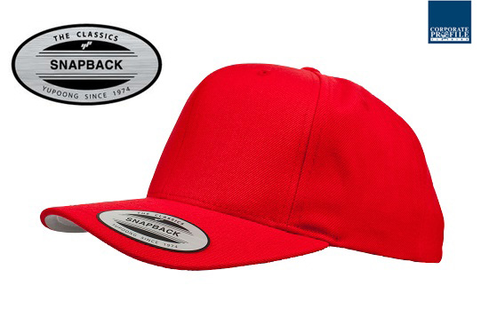 Snapback Cap #6689C_Red For Your Logo