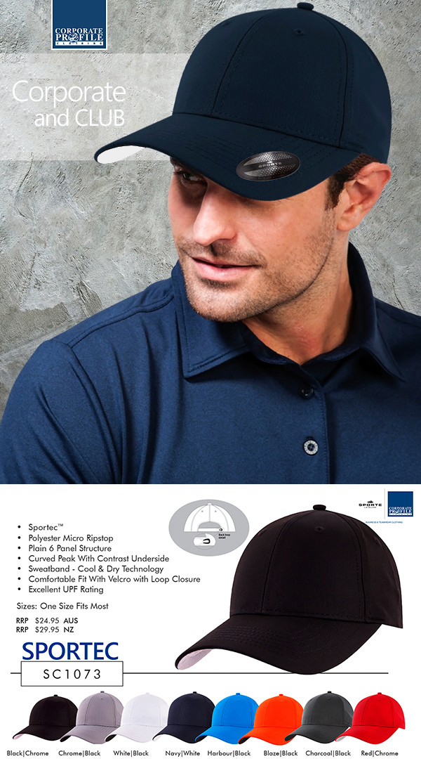 Corporate Sports Cap #SC1073 Corporate and Club Logo Service 60
