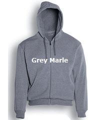 Hoodie-#CJ1062-Grey Marle with Logo Service
