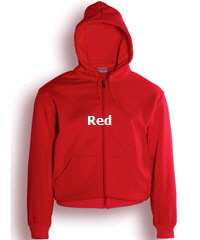 Hoodie-#CJ1062-Red with Logo Service