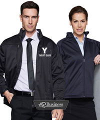 Stylish casual jacket for Business and Club uniforms. The Stirling Mens #1505 and Ladies #2505 is a soft shell jacket with comfort, stylish looks and weather protection. Features a comfortable fit and fashionable appearance. The Stirling is lined with micro fleece. Can be packaged with AP Business Shirts, Pants and Polo's etc. Enquiries FreeCall 1800 654 990.