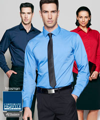 Mosman-Corporate-Business-Shirt-#1903L-With-Logo-Service
