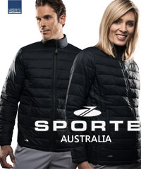 Premium Corporate Puffer Jacket and Vest #SLR113 With Logo Service. Mens and Ladies Sizes 8-22 Puffer Jackets and Vests.100% Nylon DWR treatment on outer fabric. Nylon, DWR Treatment On Outer Fabric. Down-Like Insulation, Wind Resistant, Lightweight, Easycare, Chin Guard, Contast Front Zipper, Corporate Profile Clothing FreeCall 1800 654 990