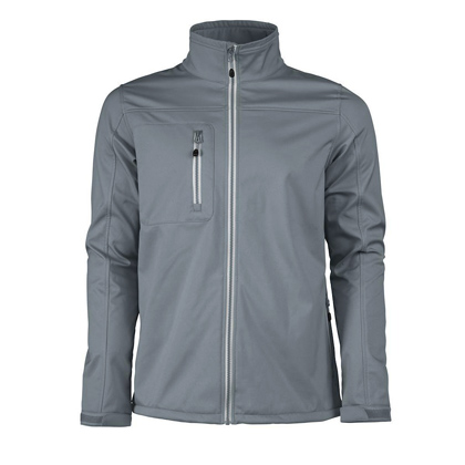 Vert-Soft-Shell-With-Contrast-Zipper-#VERT-Grey-With-Logo-Service 420px