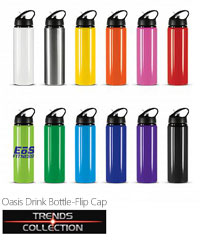 Aluminium Sport Water Bottle with a Flip Cap Lid #108030 With Logo Print Service. 750 ml aluminium drink bottle with a leak proof flip lid which features a stylish carry handle. Laser engraves to an oxidised White colour and both an optional carabiner and an optional gift box are available.Colours: Silver, White, Yellow, Orange, Pink, Red, Bright Green, Green, Light Blue, Blue, Purple, Black