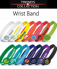Wrist Band with Your Logo #117054-0 Silicone 200px
