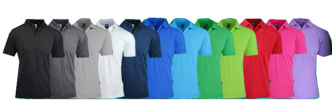 An outstanding range of Cotton Polo Shirts for Company  Uniforms, outdoors and indoors. Great appearance and comfort, Colours include Purple, Apple, Kelly Green, Navy, White, Black, Slate, Cyan , Royal and Red. Corporate Sales FreeCall 1800 654 990.
