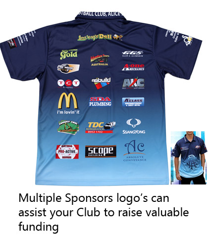 Sublimated Shirts for Sponsors