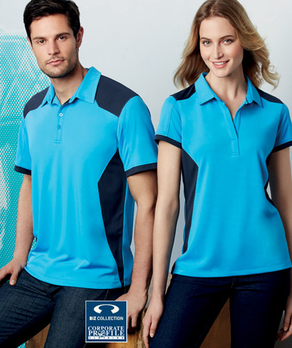 Rival Polo #P705MS and Womens #P705LS With Logo Service Full Length