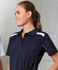 Navy and White Corporate Polo shirts