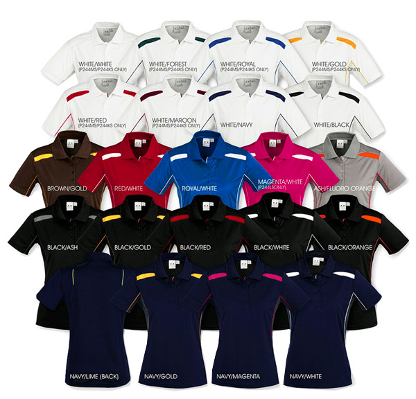 Colour Card of United Polo Shirts