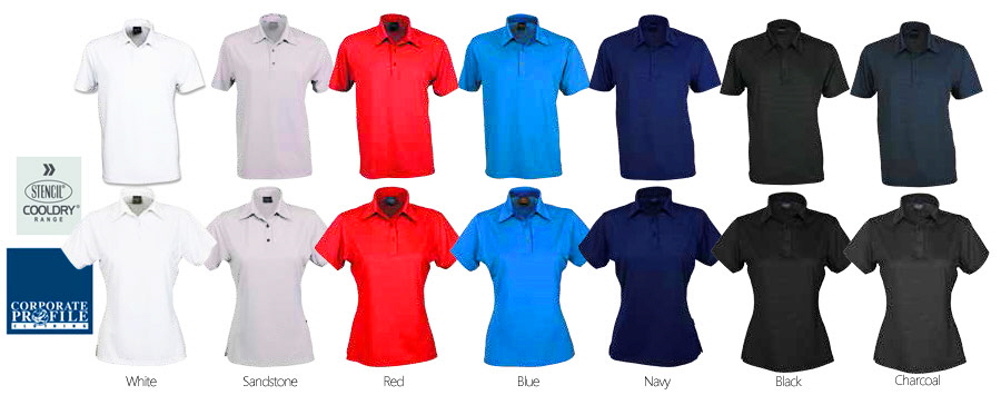 Cool Polo Shirt for Summer Colour Card #1059 With Logo Service
