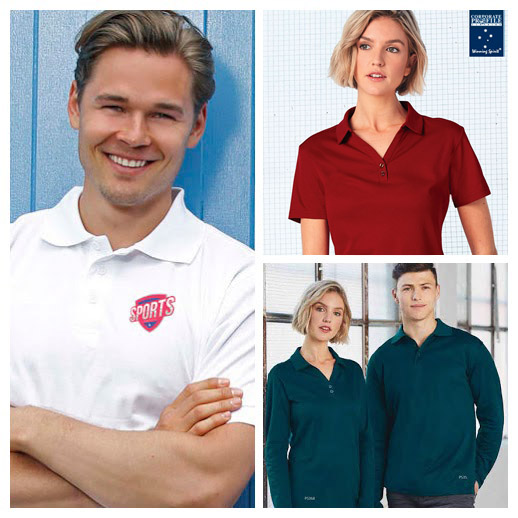 Comfortable, True Dry Polo is ideal for Business Outfit. True Dry features 60% Cotton Back fabric, soft against the skin and long life performance. Breathable moisture wicking pique.Black, White, Navy, Ruby Red, Ocean Blue, Steel Grey and Beige Corporate Profile Clothing FreeCall 1800 654 990
