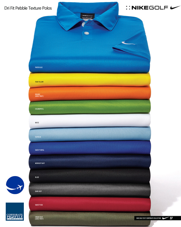 Nike Corporate Pebble Polo 373749 With Logo Service