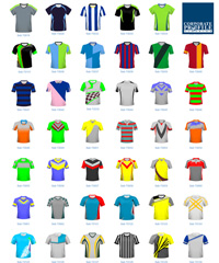 Printed Sports T-Shirts and Tees designed especially for your Players, Members, Supporters, Parents, Kids, Sponsors and Merchandise Sales. Contract prices for bulk orders, expert graphics, high resolution print reproduction, reliable manufacturers. Designs ready to use or Design Your Own. For all the details please call Corporate Profile Clothing on FreeCall 1800 654 990