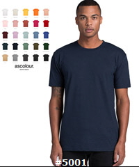 AS Colour Mens T Shirt #5001 with Premium Corporate Print Service