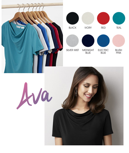 Ava-Ladies-Top-#K625LS-Colour-Card-420px