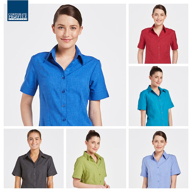 Outstanding range of Womens Shirts and Blouses for Business, Healthcare and Company Uniforms. Colours include Teal, Perriwinkle, Pepper Red, Royal, Ocean, Navy, Black, Green Avocado. Three Quarter, Long and Short Sleeve options. Breathable, Comfortable. FreeCall 1800 654 990
