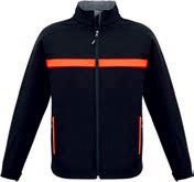 Workshop-Jacket-#J510M-Black-Orange-With-Logo-Service