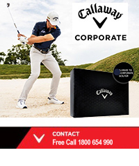 Have your logo featured on Callaway Golf Caps, Balls and Polo's. First class Logo embroidery and Print Services available. For all the details contact Corporate Profile Clothing FreeCall 1800 654 990