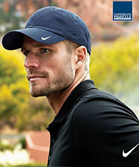 Have your logo embroidered on the front of Nike Cap #247077..available in Solid Plain Navy, Black, Anthracite (Charcoal), White and Club Colour combinations White/Black, Royal/White, Black/Red and Black/White. Top class embroidery for Company and Club logo's. Corporate Profile FreeCall 1800 654 990.