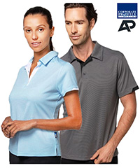 An impressive range of Melange Polo colours for Company and Business Uniforms. Notice the contrast button panel and sleeve panel feature. Soft, melange fabric provides lasting comfort and a contemporary relaxed style. Enjoy a professional appearance with excellent embroidery or printing of your logo. Black Marle, Light Grey, Slate, Army Green, Light Blue. Corporate Profile Clothing 1800 654 990 An impressive range of Melange Polo colours for Company and Business Uniforms. Notice the contrast button panel and sleeve panel feature. Soft, melange fabric provides lasting comfort and a contemporary relaxed style. Enjoy a professional appearance with excellent embroidery or printing of your logo. Black Marle, Light Grey, Slate, Army Green, Light Blue. Corporate Profile Clothing 1800 654 990