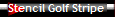 Stencil Golf Stripe 