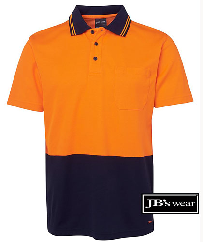 No 1 Cotton-Back-Polo-2015-Orange